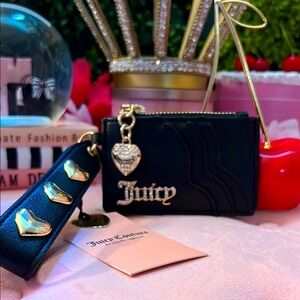 🩷🍒Juicy Couture starstruck card holder wristlet